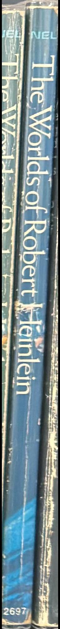 The worlds of Robert Heinlein spine