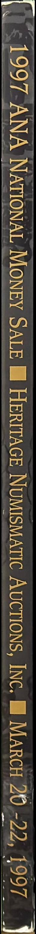 ANA national money sale : March 20-22, 1997, Cleveland, Ohio / Heritage Numismatic Auctions spine