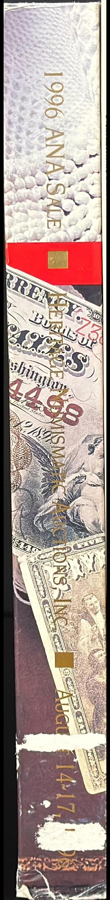 The September 1996 Long Beach sale / Heritage Numismatic Auctions spine