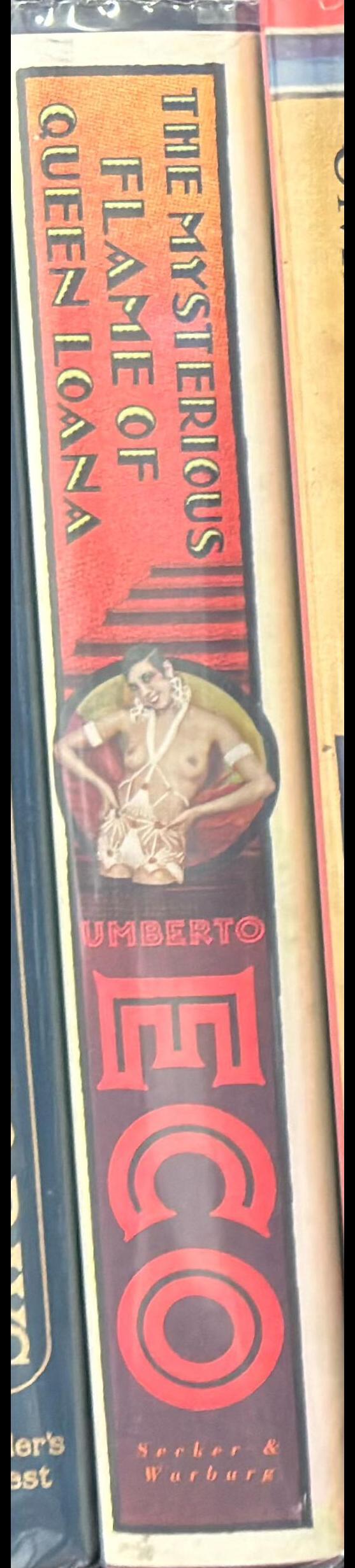 The mysterious flame of Queen Loana / Umberto Eco ; translated by Geoffrey Brock spine