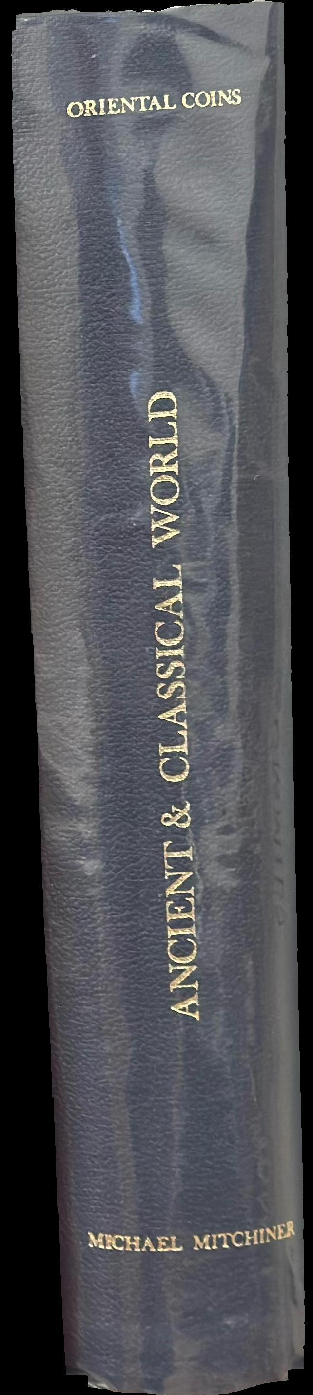 Oriental coins and their values : the ancient and classical world 600 B.C. - A.D. 650 spine