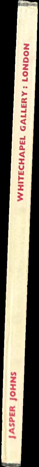 Jasper Johns : paintings, drawings and sculpture spine