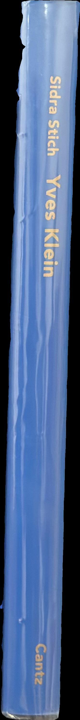 Yves Klein / Sidra Stich spine