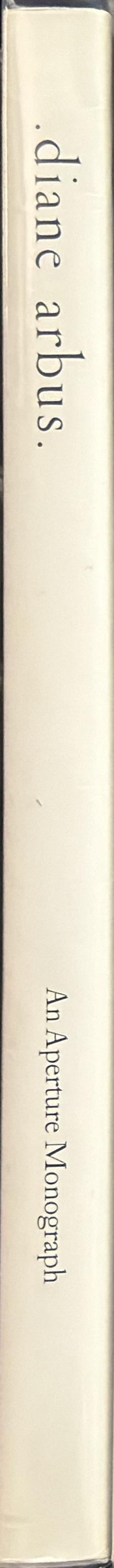 Diane Arbus spine
