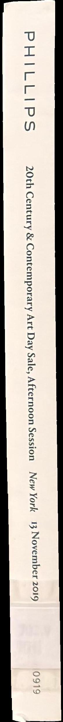 20th century & contemporary art day sale : afternoon session, New York, 13 November 2019 spine