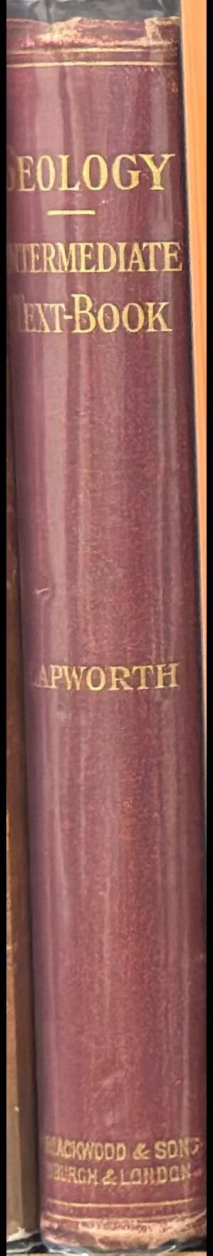An intermediate text-book of geology / by Charles Lapworth spine