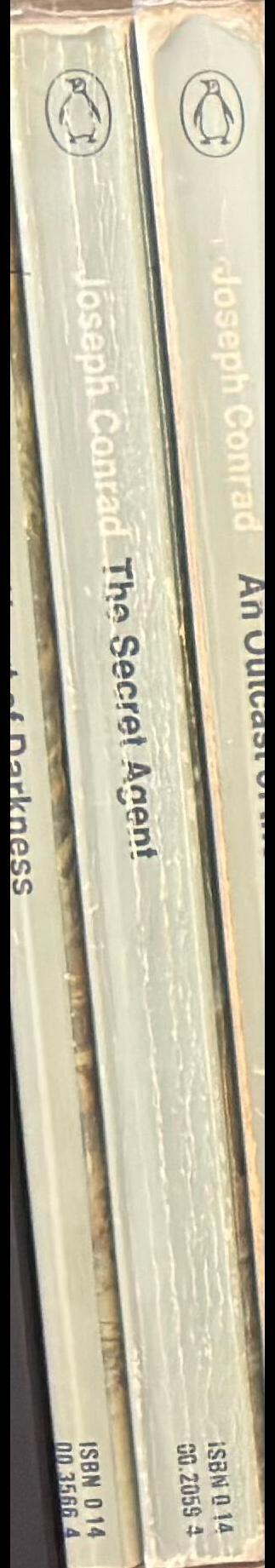 The secret agent / Joseph Conrad spine