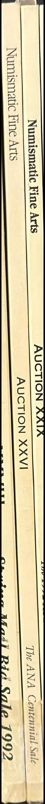 Auction XXVI the ANA centennial sale of ancient Greek and Roman coins, August 14, 1991 / Numismatic Fine Arts spine