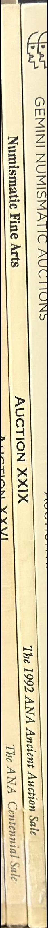 Auction XXIX : the 1992 ANA ancient auction sale, an offering of ancient Greek & Roman coins, August 13, 1992 / Numismatic Fine Arts spine
