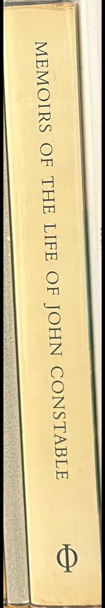 Memoirs of the life of John Constable : composed chiefly of his letters spine
