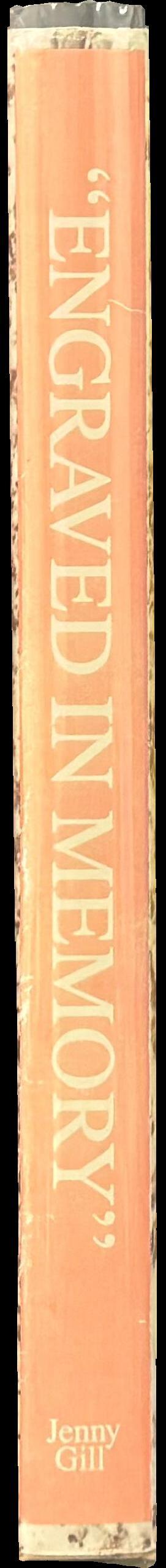 Engraved in memory spine