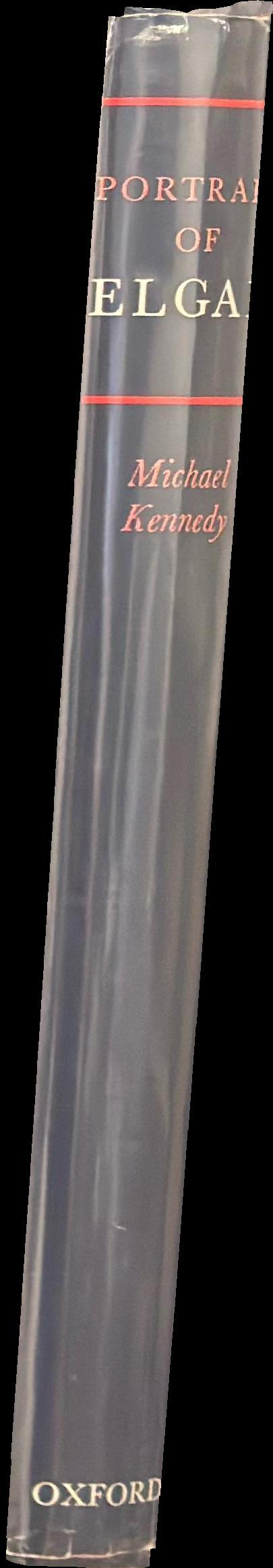 Portrait of Elgar spine