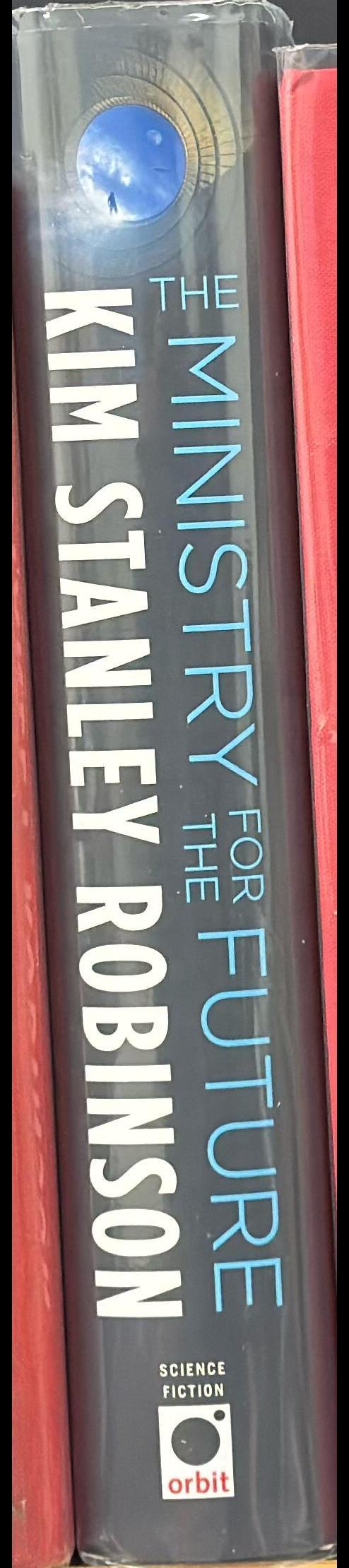 The ministry for the future / Kim Stanley Robinson spine