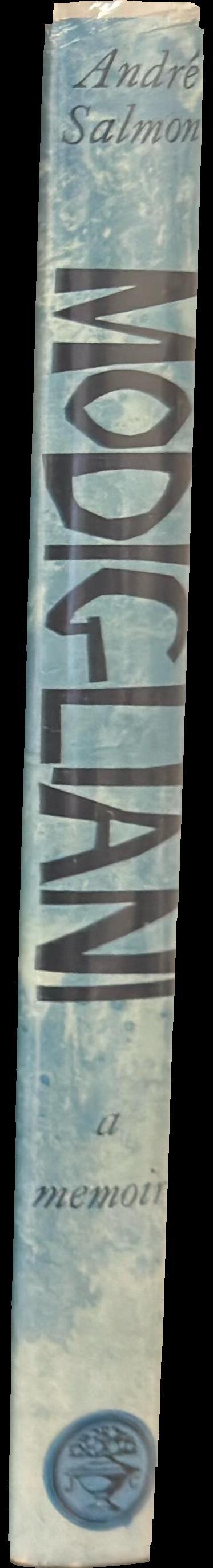Modigliani : a memoir spine