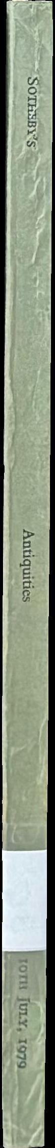 Middle Eastern, Irish, Viking, Egyptian, Greek, Roman and Etruscan antiquities, also art reference books ... : Tuesday 10th July 1979 spine