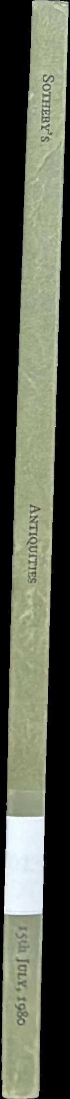 Egyptian, Middle Eastern, Greek, Etruscan and Roman antiquities, also art reference books ... : Tuesday 15th July 1980 spine