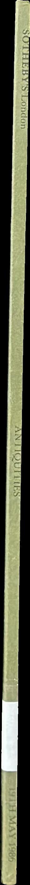 Egyptian, Middle Eastern, Greek, Etruscan, and Roman antiquities, also ancient glass and art reference books ... : Monday 19th May 1986 / Sotheby's spine