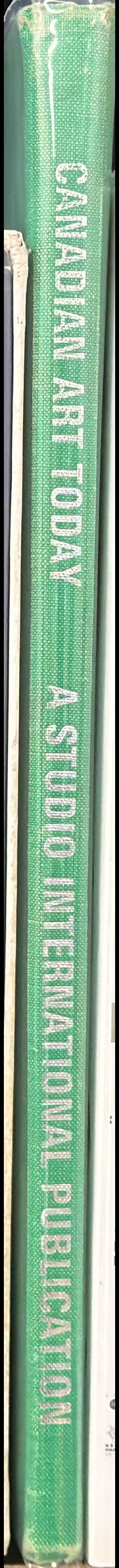 Canadian art today spine