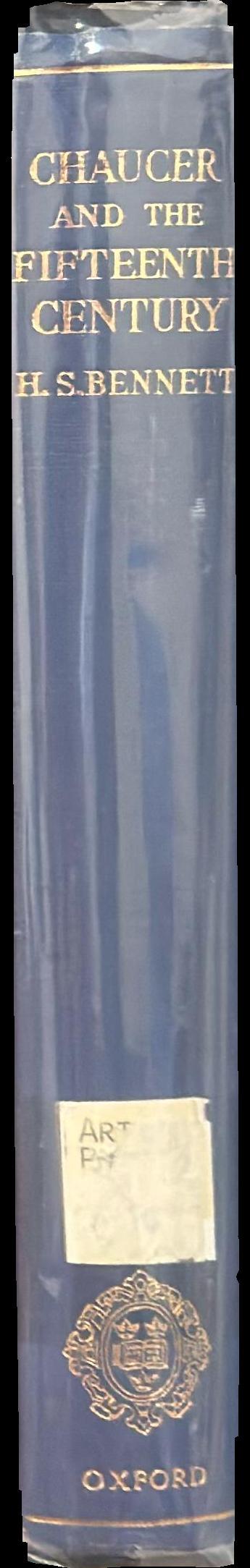 Chaucer and the fifteenth century spine