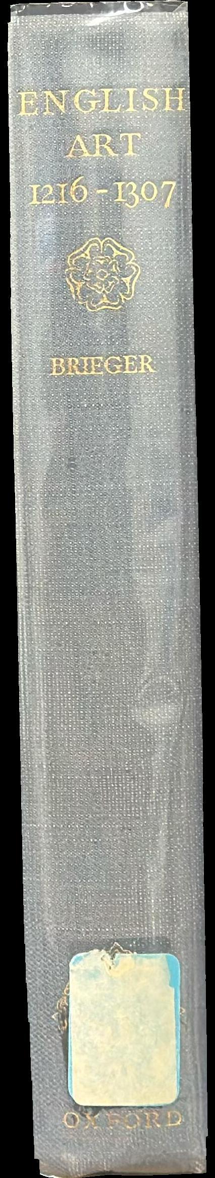 English art 1216-1307 spine