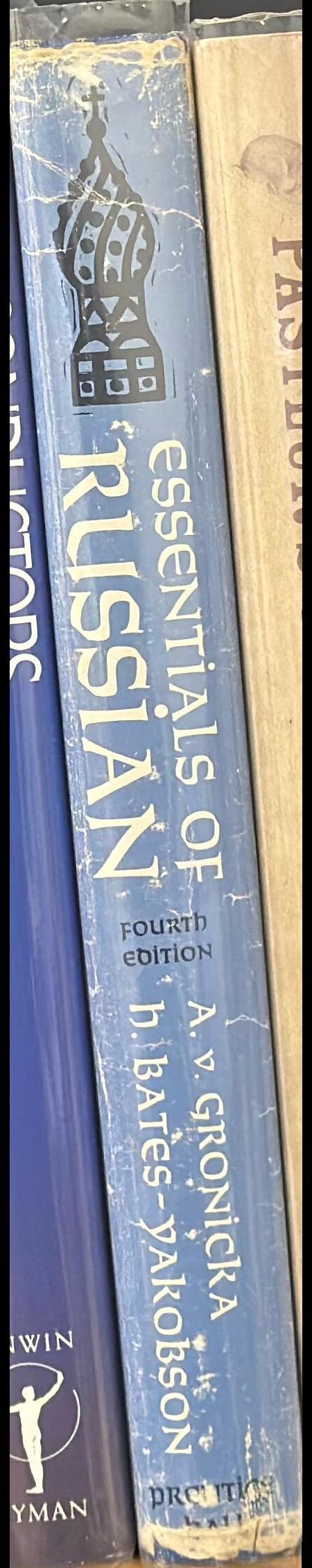 Essentials of Russian / A. V. Gronicka, H. Bates-Yakobson spine
