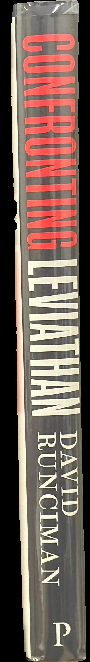 Confronting Leviathan : a history of ideas / David Runciman spine
