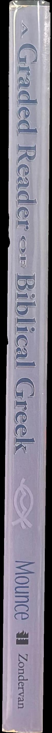 A graded reader of biblical Greek spine