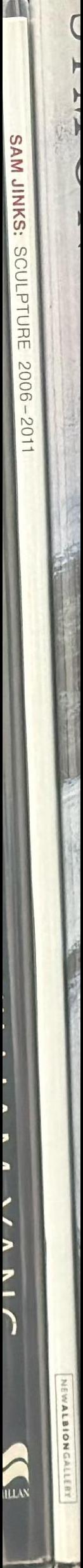 Sam Jinks : sculpture 2006-2011 / New Albion Gallery spine