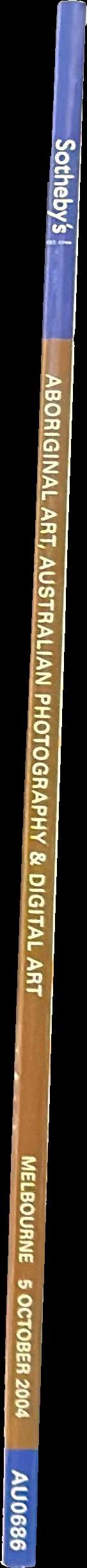 Aboriginal art, Australian photography & digital art : Melbourne, Tuesday 5 October 2004 / Sotheby's spine