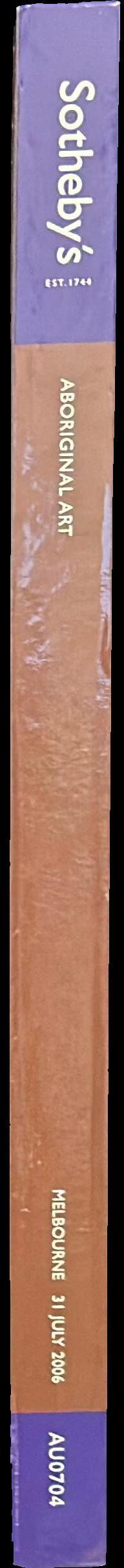 Aboriginal art : Melbourne, Monday 31 July 2006 / Sotheby's spine