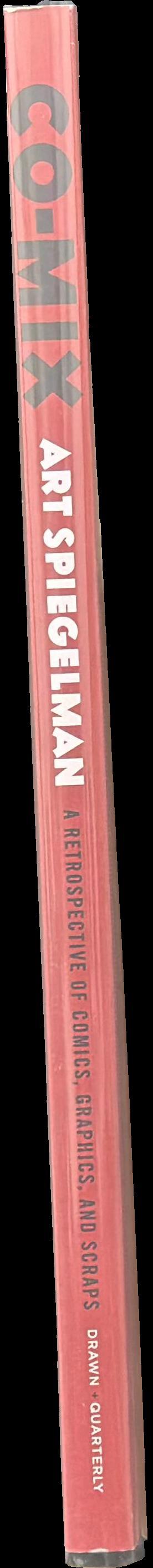 Co-mix : a retrospective of comics, graphics, and scraps spine