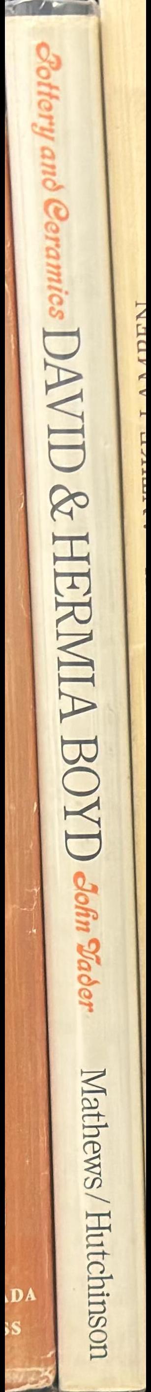 The pottery and ceramics of David and Hermia Boyd / John Vader spine