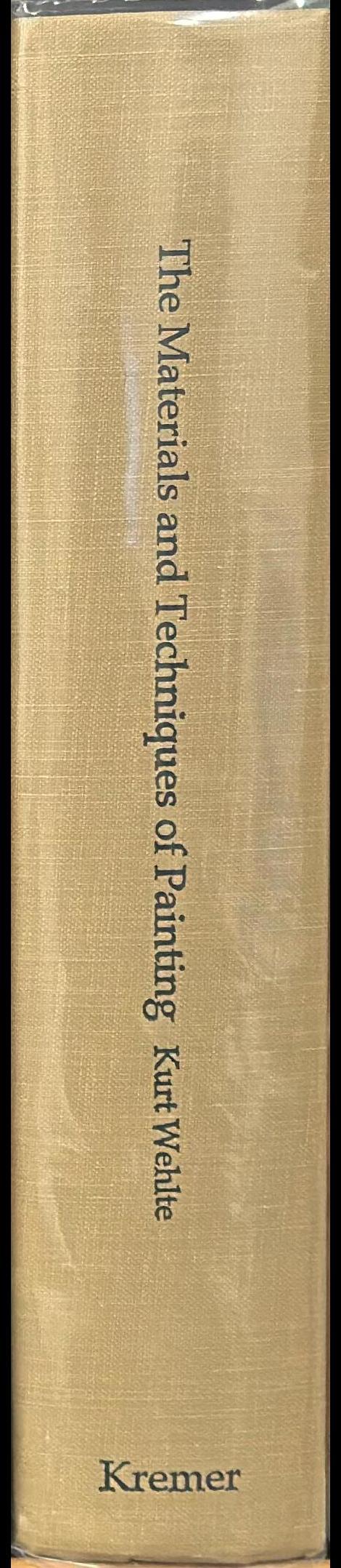 The materials and techniques of painting spine