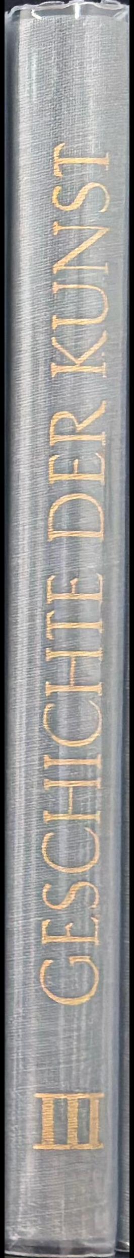 Geschichte der kunst : an ihren meisterweken dargestellt : band III : die Italienische renaissance : baumeister bildner und maler in Italien : buch V spine