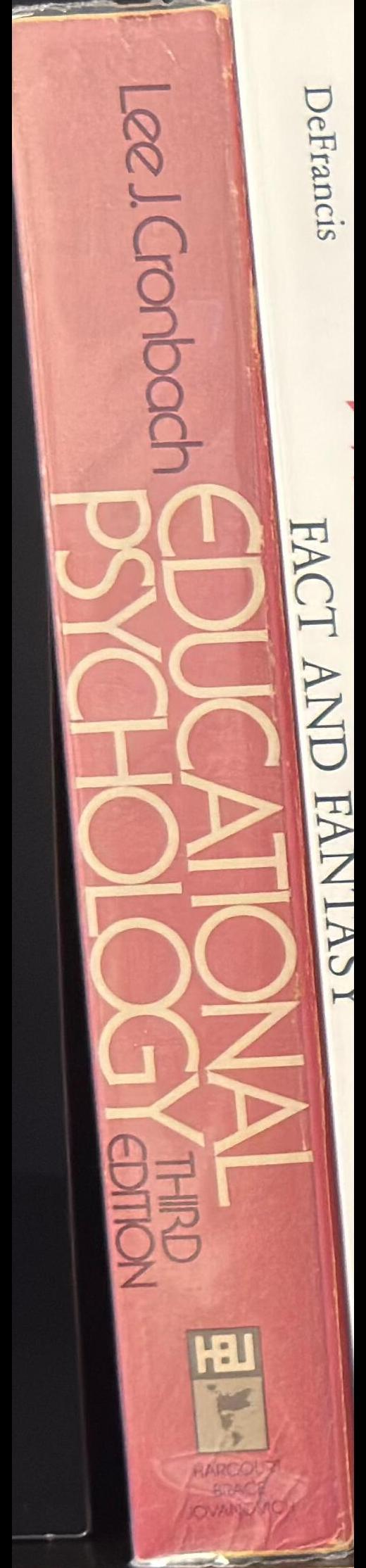 Educational psychology / Lee J. Cronbach spine