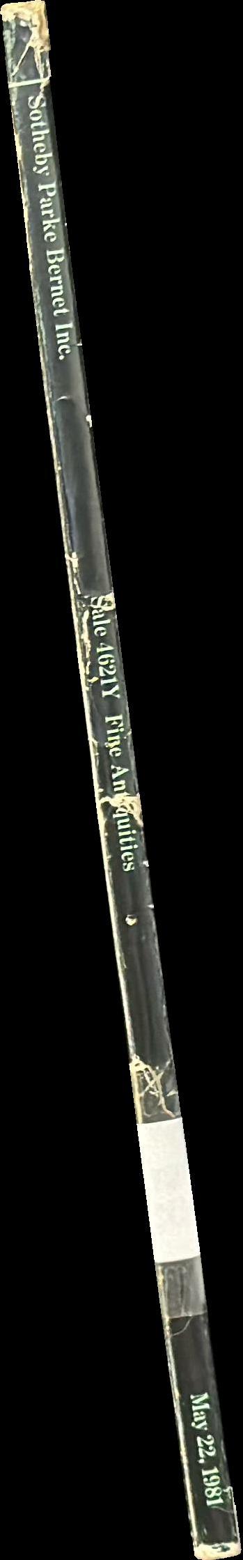 Fine Greek, Roman, Etruscan, Egyptian, and Near Eastern antiquities ... : Friday, May 24, 1981 spine