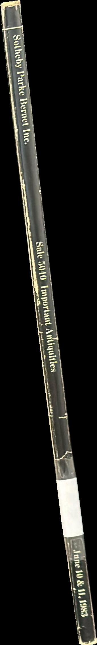Important Egyptian, Classical, and Near Eastern antiquities ... : Friday, June 10, 1983, Saturday, June 11, 1983 spine