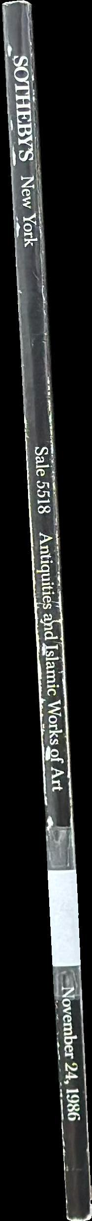 Egyptian, Greek, Etruscan, Roman and western Asiatic antiquities and Islamic works of art ... : Monday, November 24, 1986 / Sotheby's spine