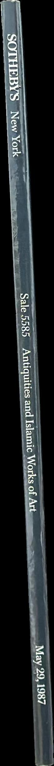 Egyptian, Greek, Etruscan, Roman and western Asiatic antiquities and Islamic works of art ... : Friday, May 29, 1987 / Sotheby's spine