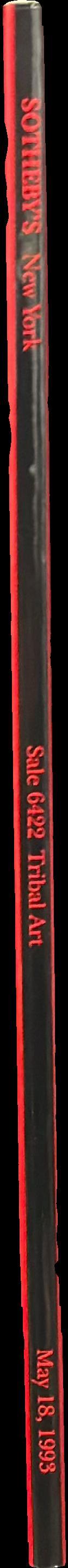 The Alexander S. Honig collection of African art ... : Tuesday, May 18, 1993 / Sotheby's spine