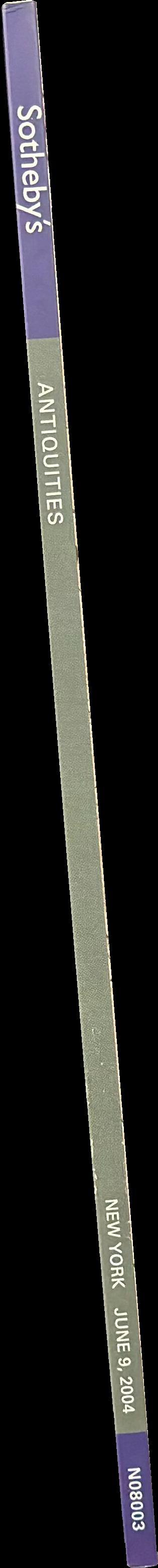 Egyptian, Classical, and Western Asiatic antiquities : New York, Wednesday, June 9, 2004 / Sotheby's spine