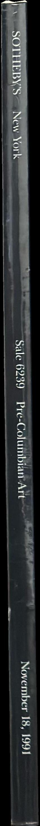 Pre-Columbian art ... : Monday, November 18, 1991 / Sotheby's spine