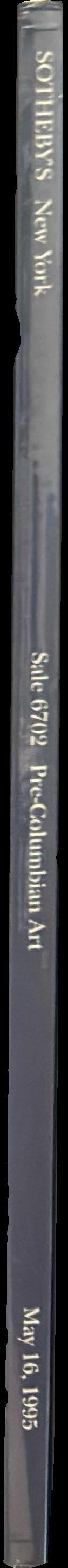 Pre-Columbian art ... : Tuesday, May 16, 1995 / Sotheby's spine