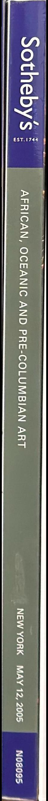 African, Oceanic and Pre-Columbian art : New York, Thursday, May 12, 2005 / Sotheby's spine
