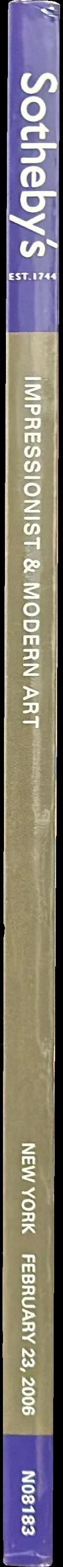 Impressionist and modern art : New York, Thursday, February 23, 2006 / Sotheby's spine