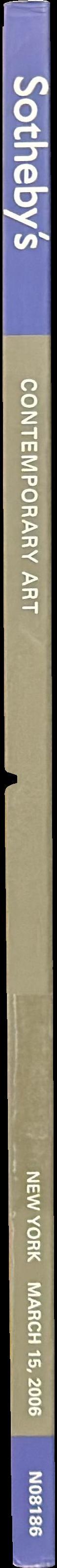 Contemporary art : New York, Wednesday, March 15, 2006 / Sotheby's spine