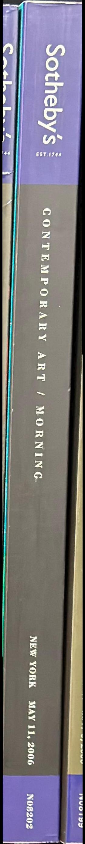 Contemporary art, morning : New York, Thursday, May 11, 2006 / Sotheby's spine