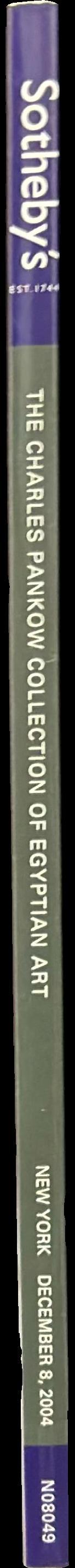The Charles Pankow collection of Egyptian art : New York, Wednesday, December 8, 2004 / Sotheby's spine