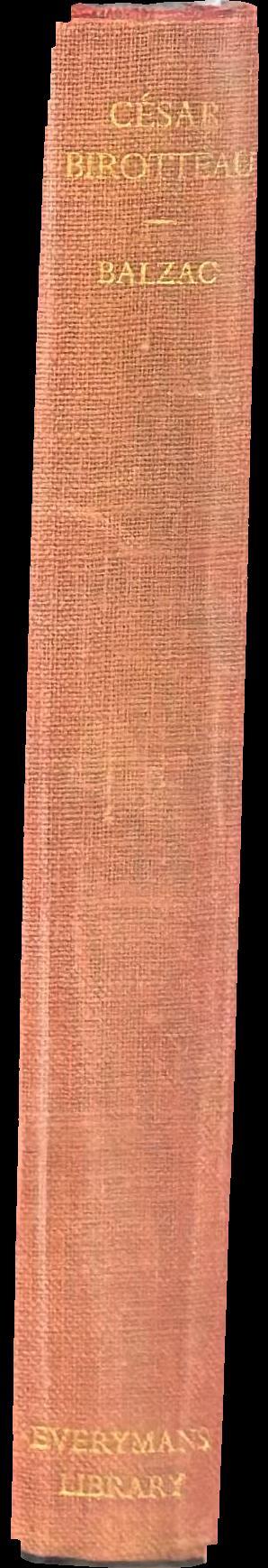 Cesar Birotteau / by Honore de Balzac spine