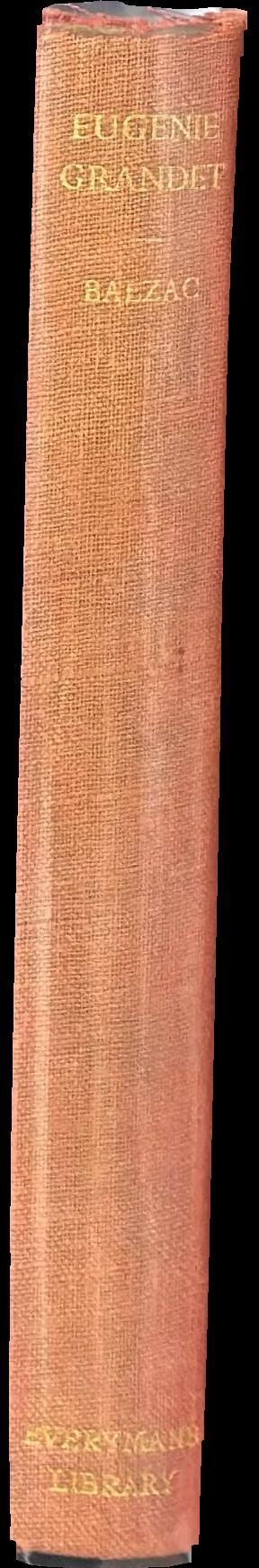 Eugenie Grandet / by Honore de Balzac spine